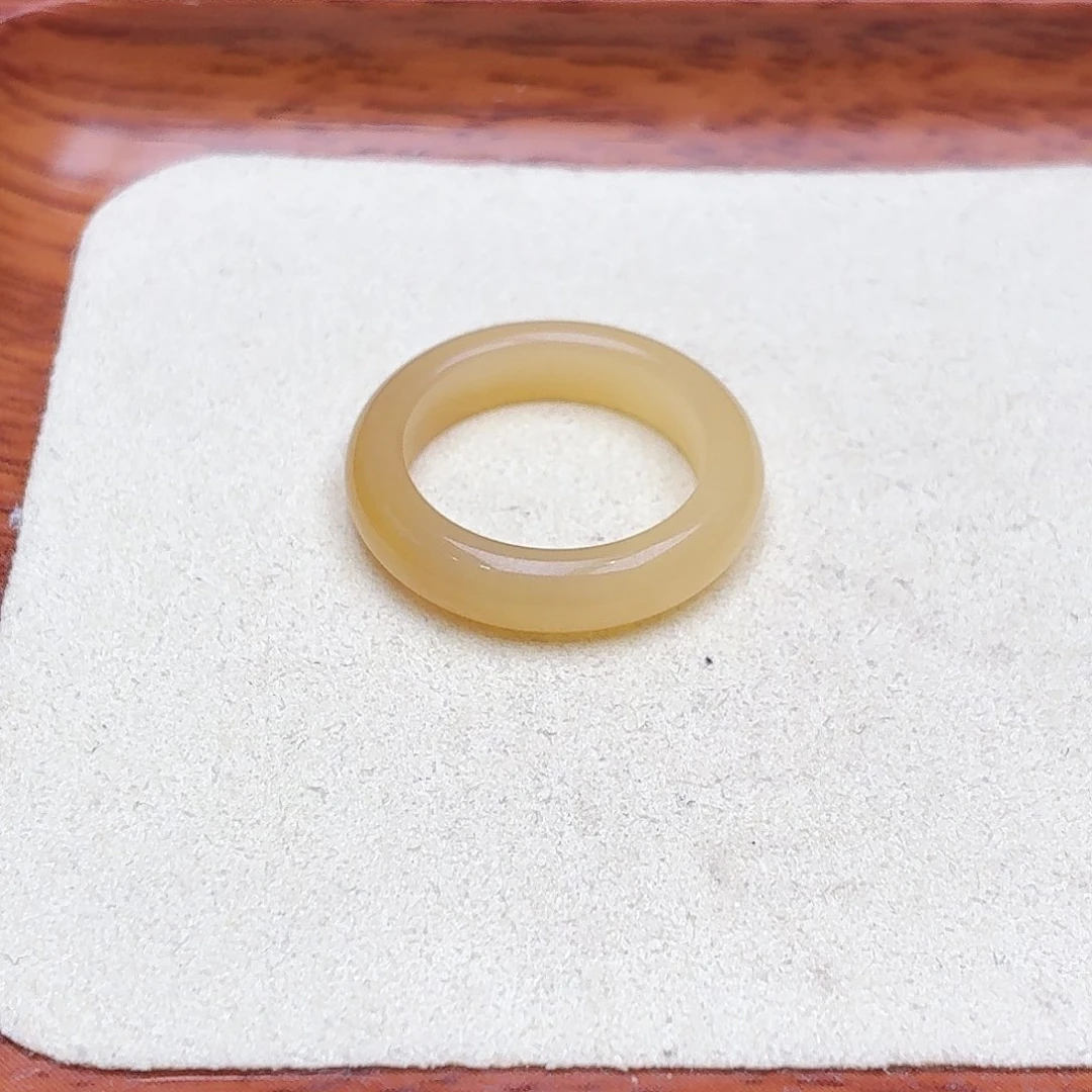 U***k和田玉戒圈未镶嵌11号