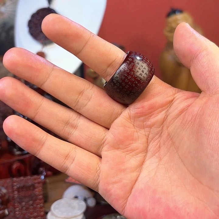 非洲紫檀（红花梨）戒指