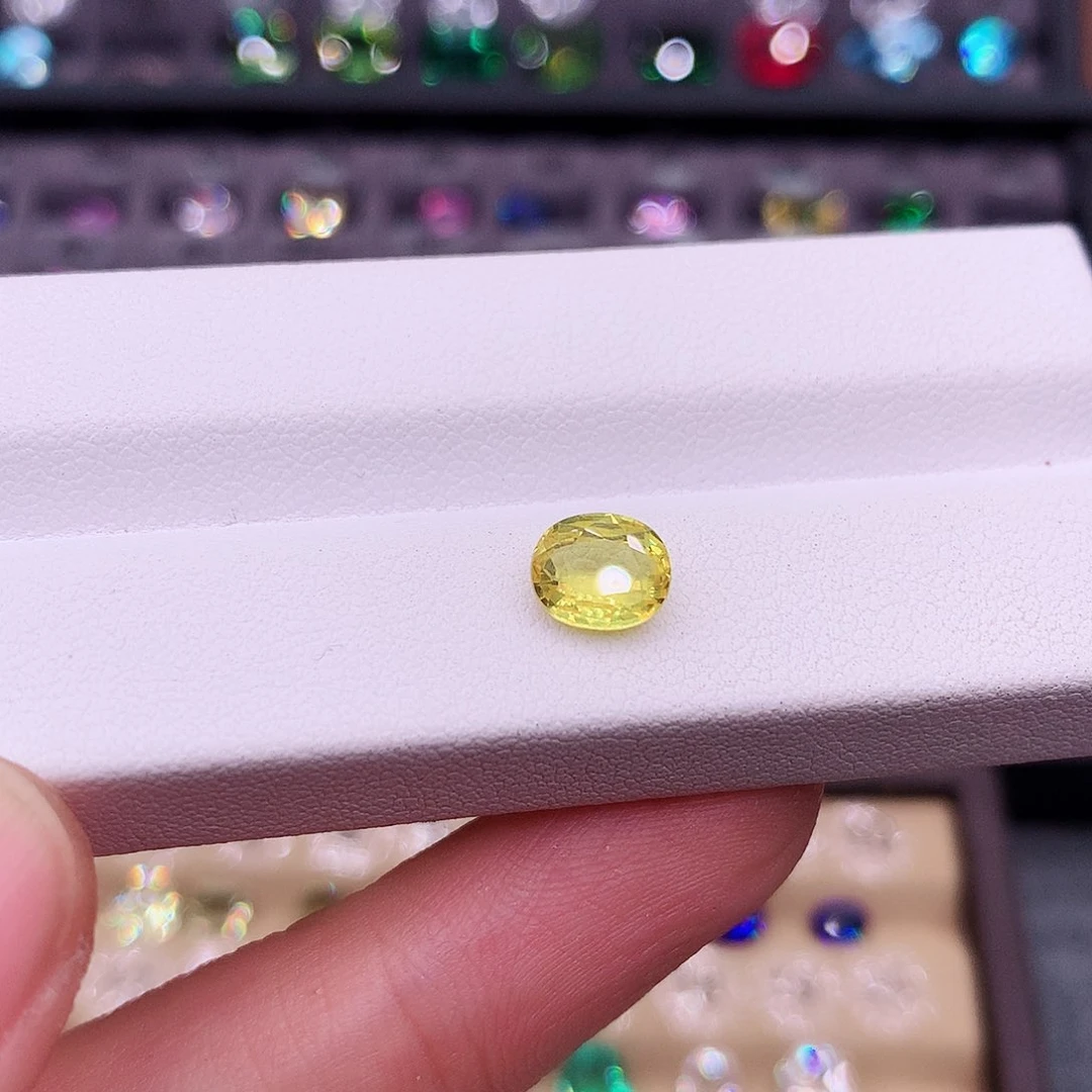 彩色蓝宝石裸石未镶嵌