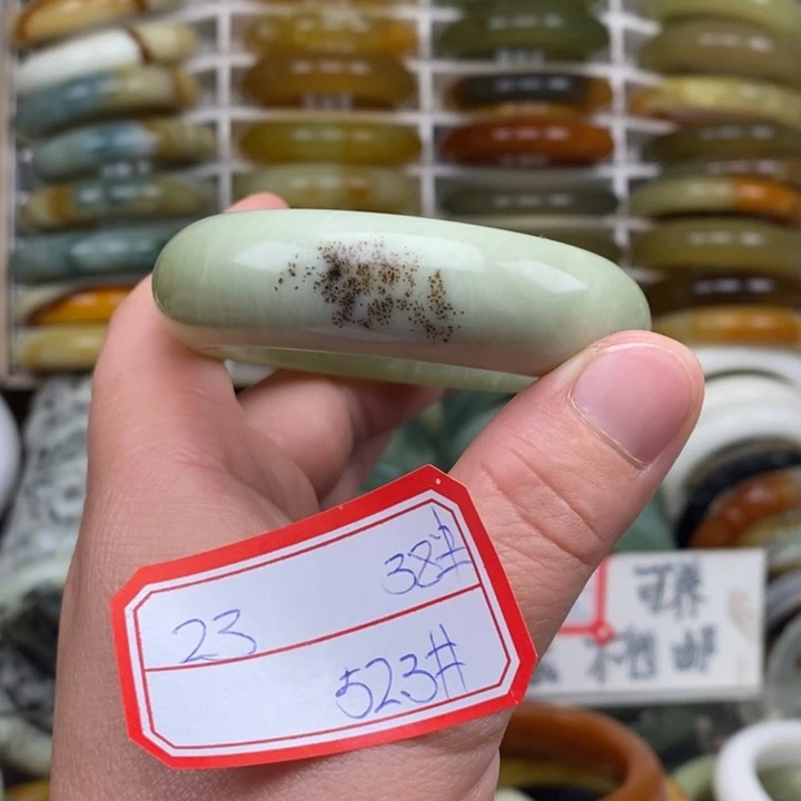 合金蛇纹石玉手链