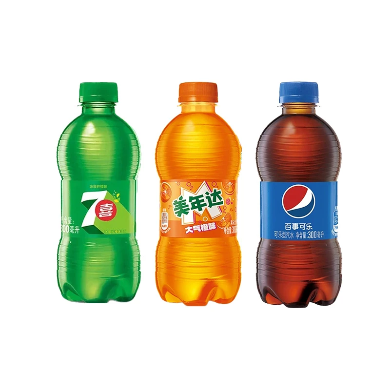 【陈三废专属】百事可乐多口味碳酸汽水300mL*6瓶清爽解腻饮料饮品H