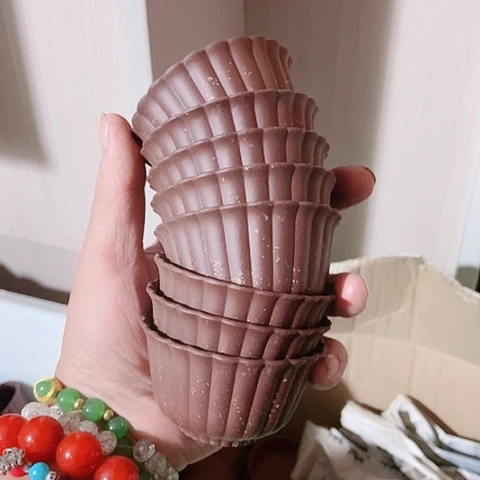 茶杯绿泥宜兴紫砂壶全手工制作工艺
