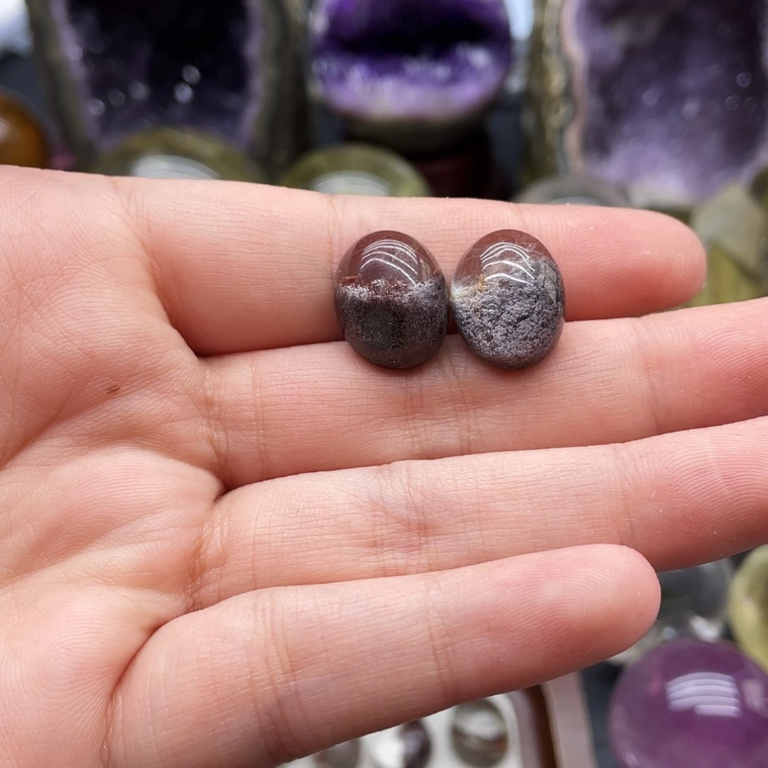 沫***沫水晶未镶嵌珠宝半成品165