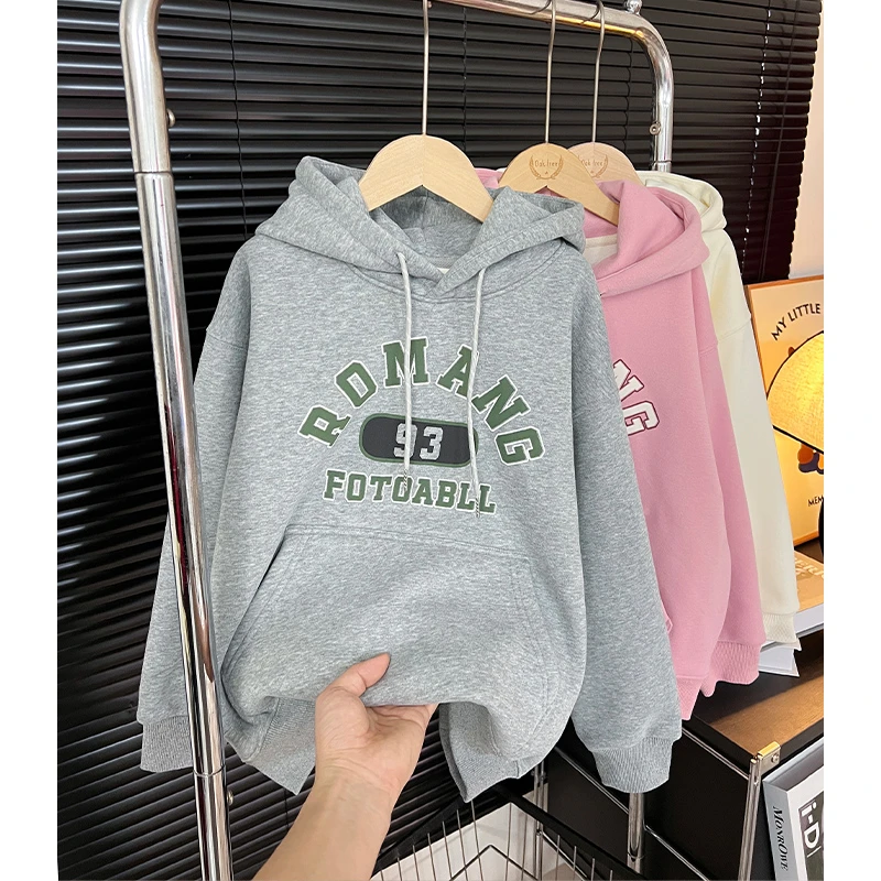 男童加绒卫衣连帽秋冬2024新款儿童装一体绒上衣冬季男孩加厚衣服