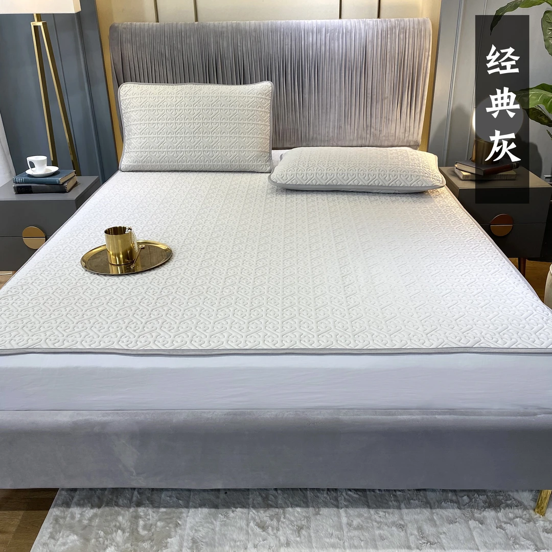 冰丝乳胶软席凉席三件套凉而不冰进口水洗乳胶0.8公分厚亏米处理