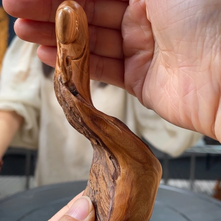 柏木（崖柏）手把件