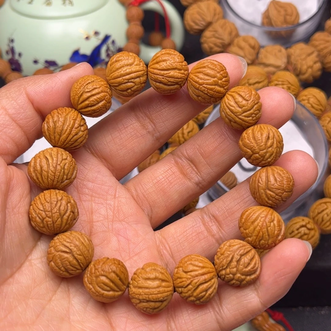 桃核吊坠龙纹桃核