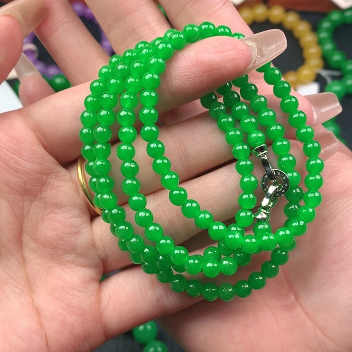 露***露缅料卡4+项链 一物一证