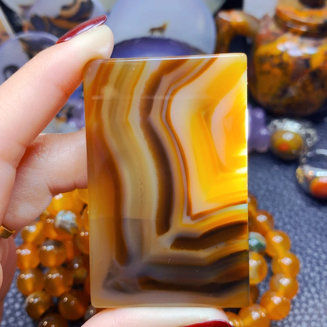 玛瑙/玉髓吊坠5未镶嵌信*