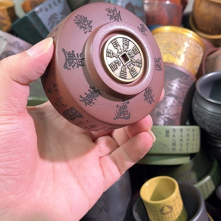 茶杯紫砂全手工紫砂主人杯