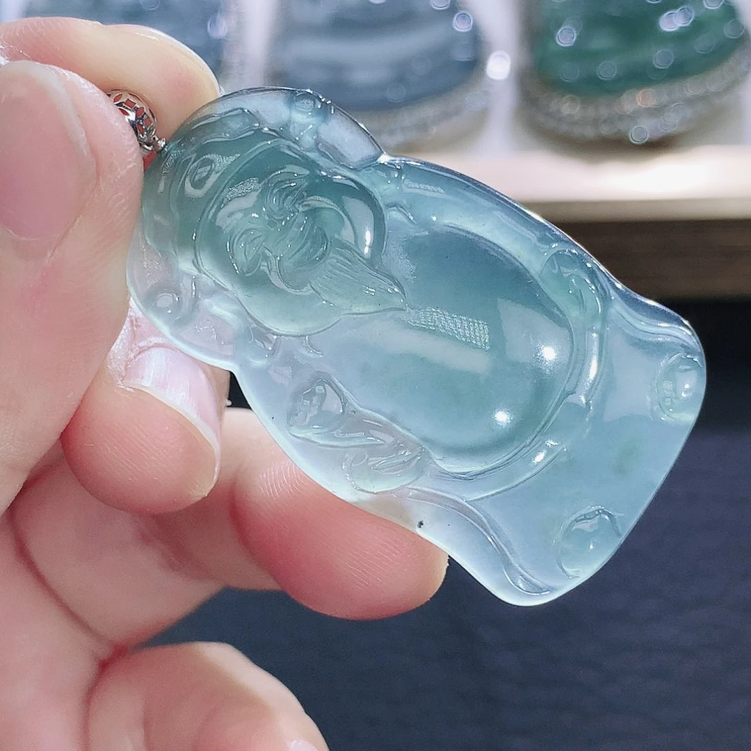 未镶嵌挂件翡翠翡翠