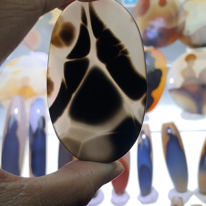 查罗石未镶嵌珠宝半成品110