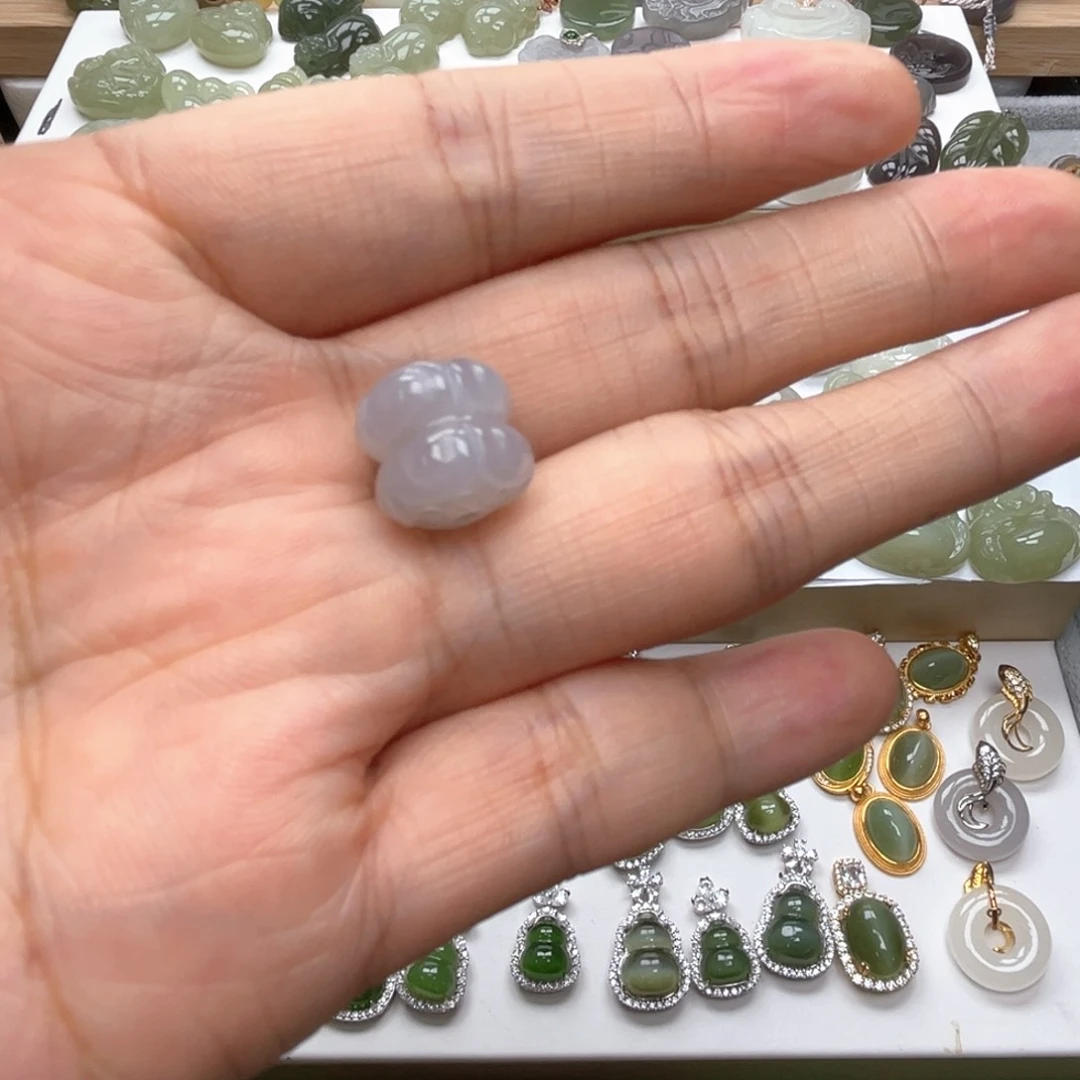 和田玉未镶嵌吊坠(不含链)关****