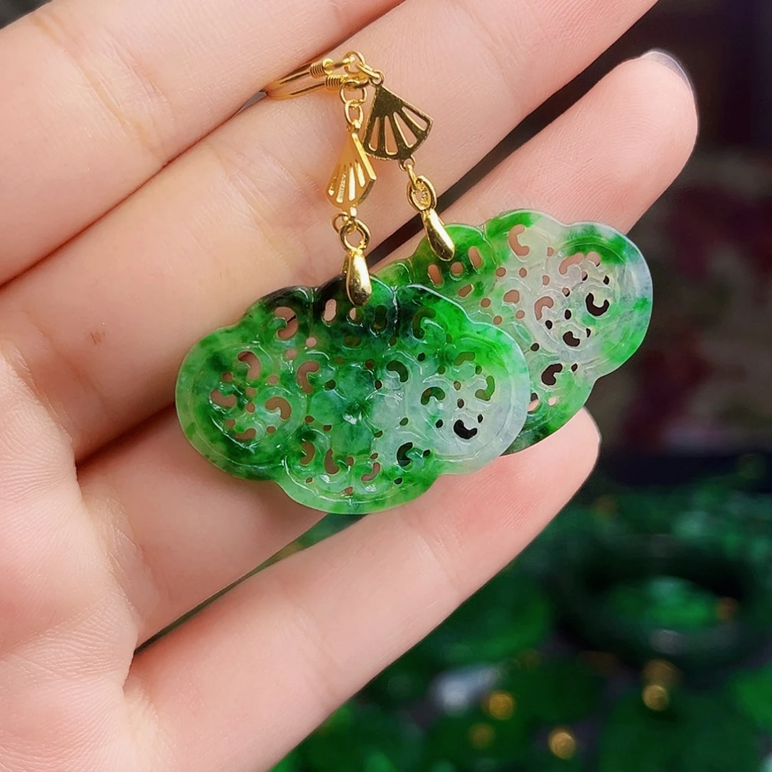 颈饰银S925镶嵌翡翠多样性