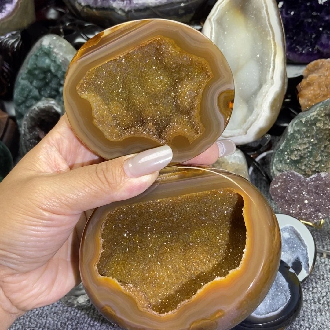 紫晶摆件未镶嵌水晶