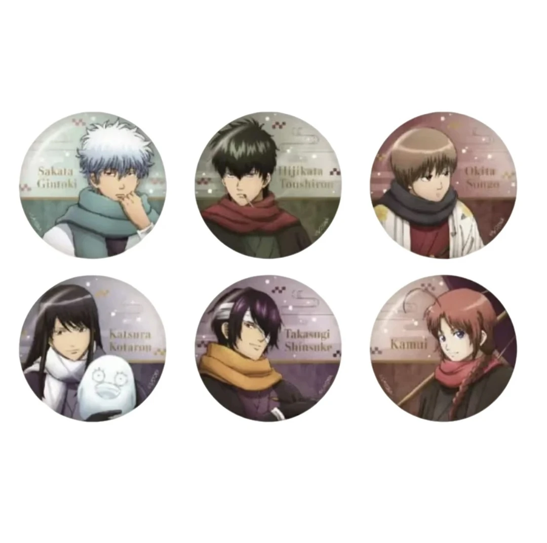 【银魂】日谷银魂animega雪景 吧唧收藏盲盒