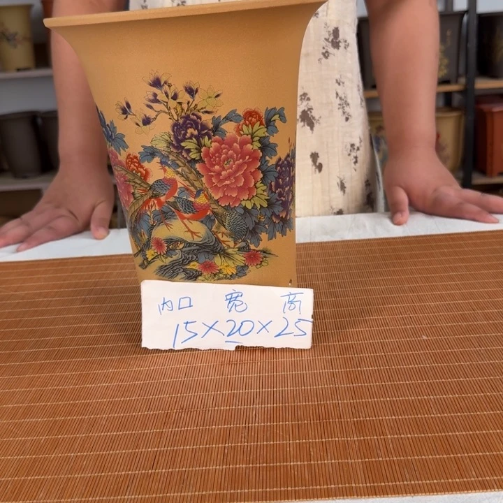 紫砂紫砂花盆破损补发