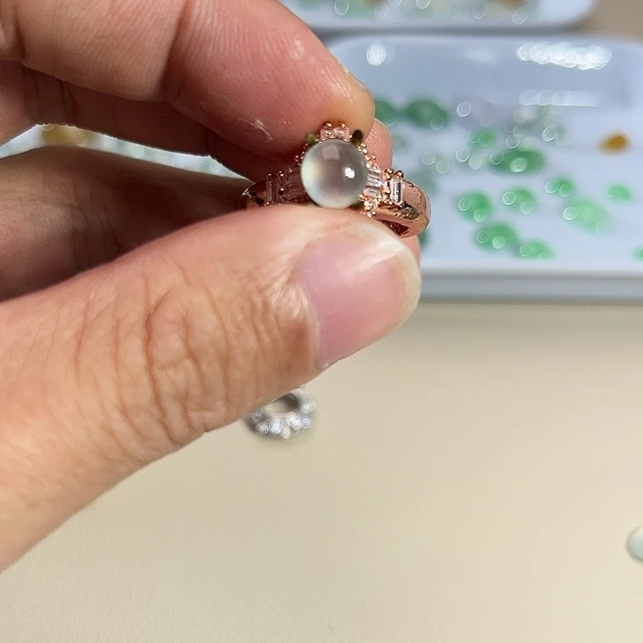 翡翠裸石缅料A货翡翠