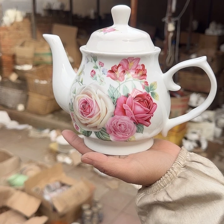 库存微瑕多空茶壶