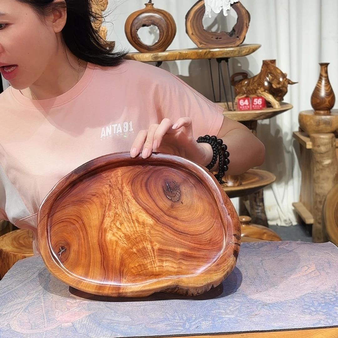 香樟木干泡摆件茶桌工艺品
