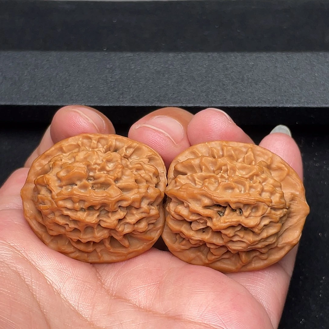 把件猴头核桃31×32全品头茬秦闷XM3420