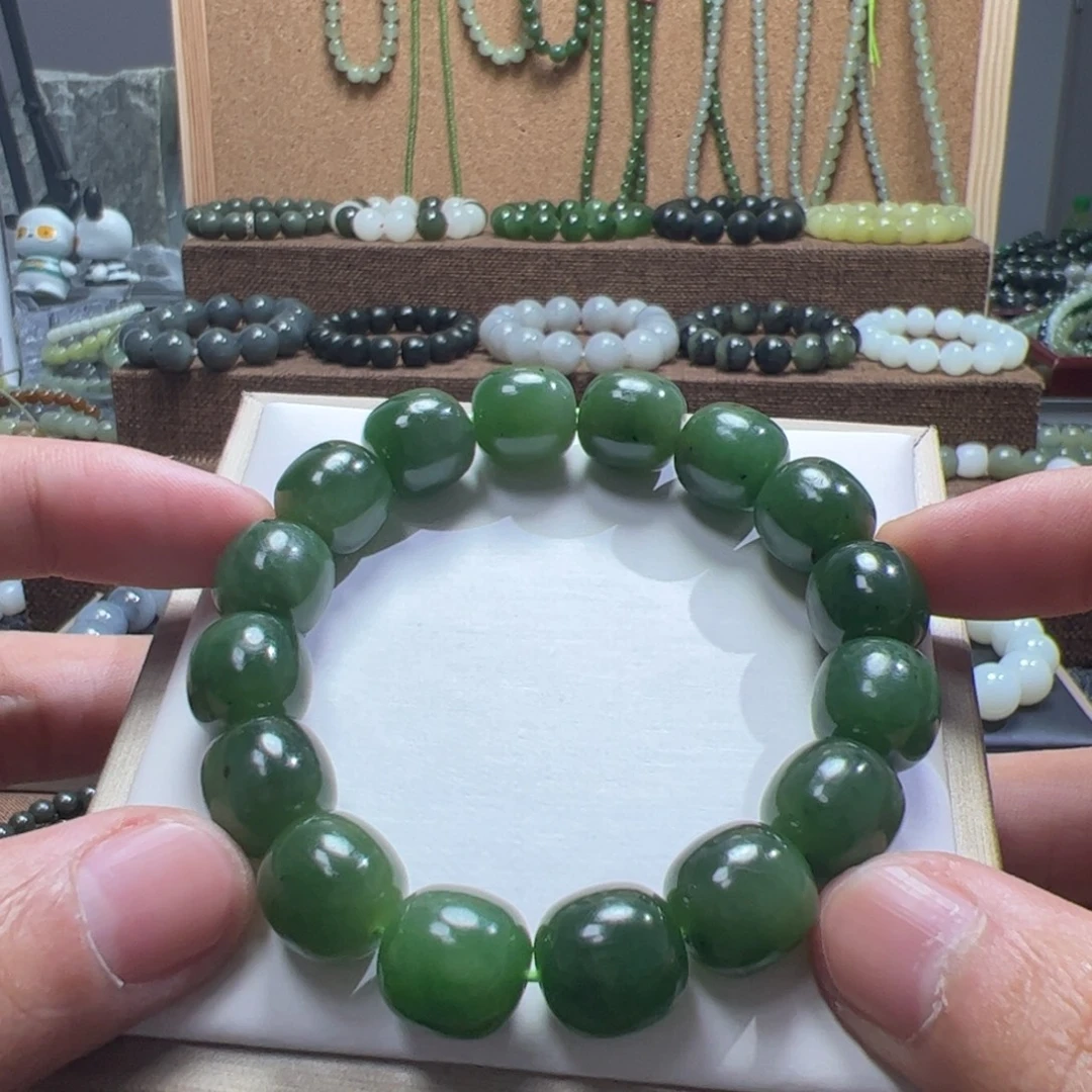 和田玉（糖玉）未镶嵌手链