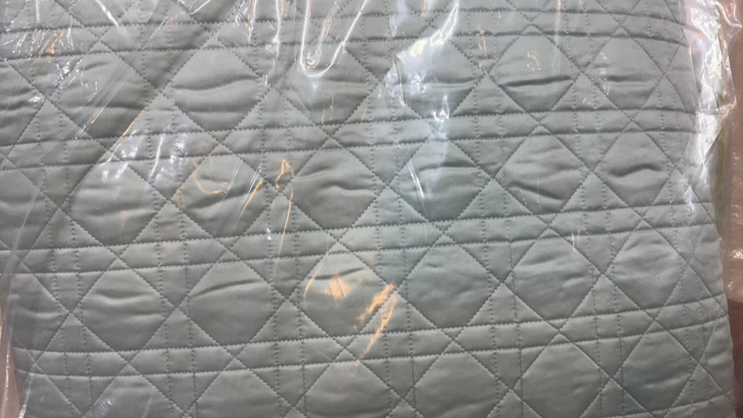 四件套   小方格 绿