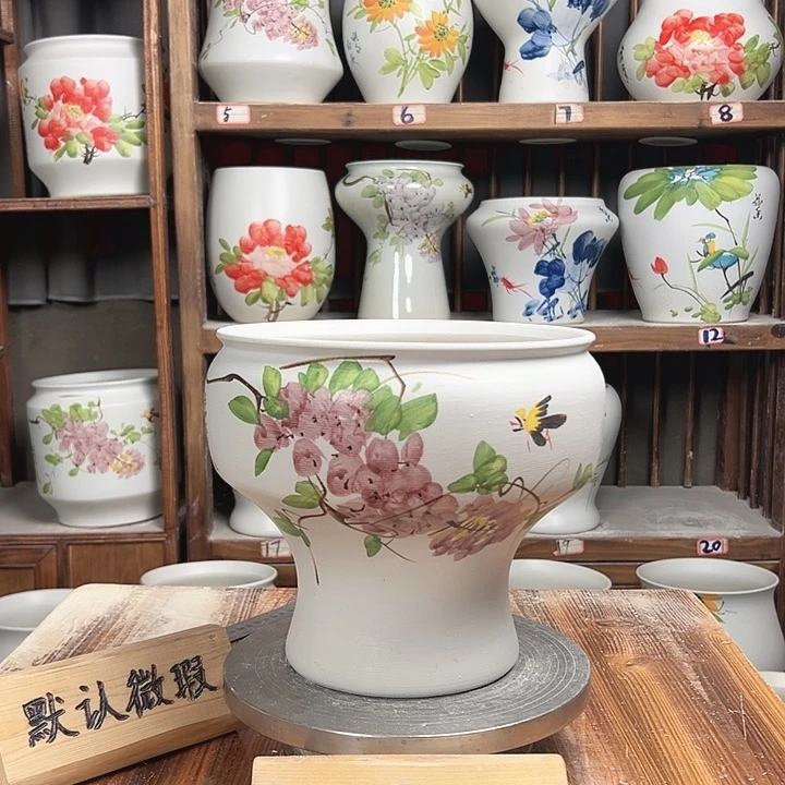 摆件口22紫藤新款陶瓷