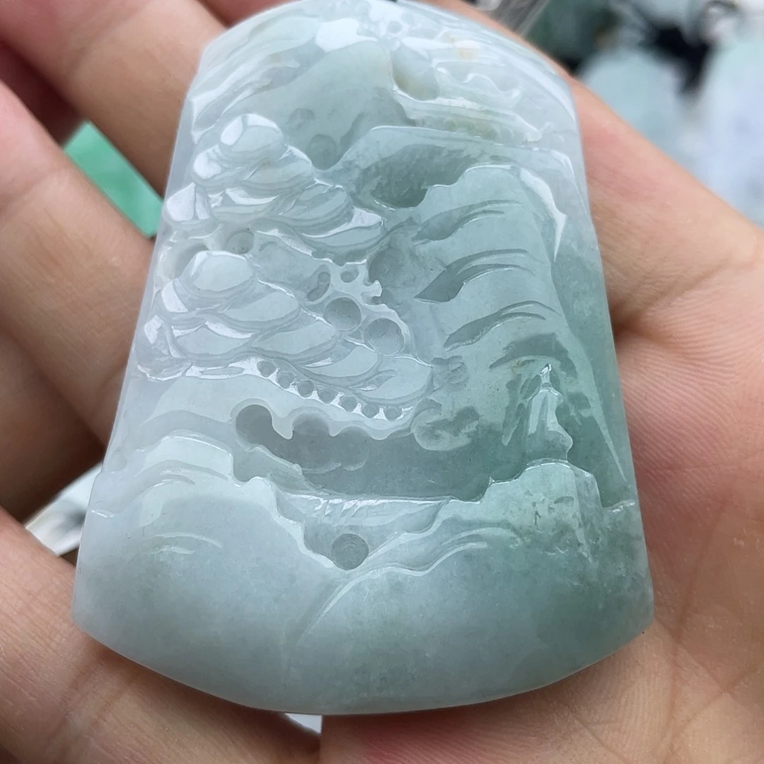 颈饰未镶嵌翡翠翡翠