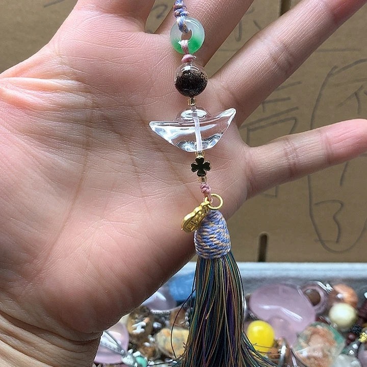 水晶水晶吊坠未镶嵌