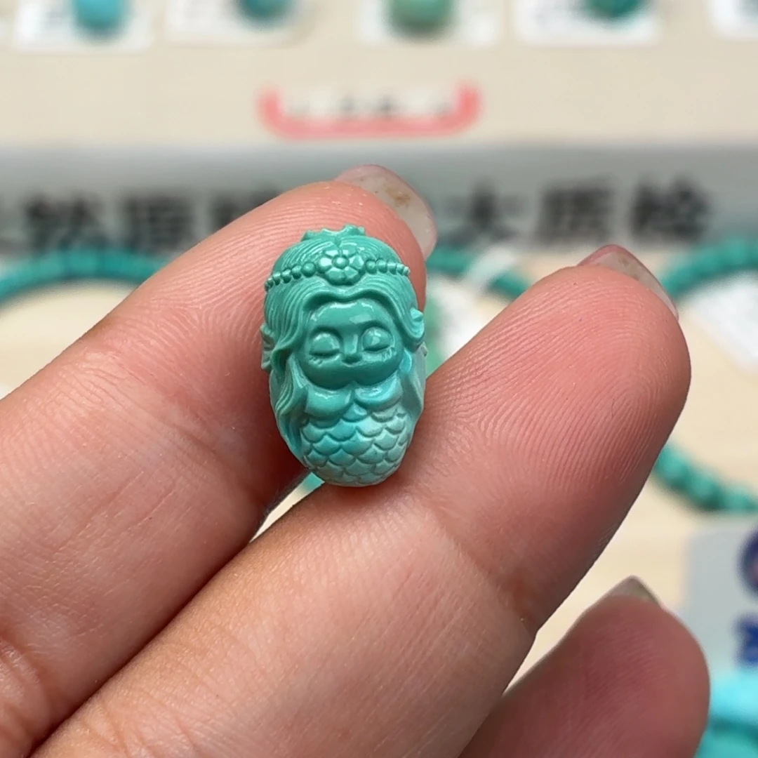 未镶嵌绿松石珠宝奇石