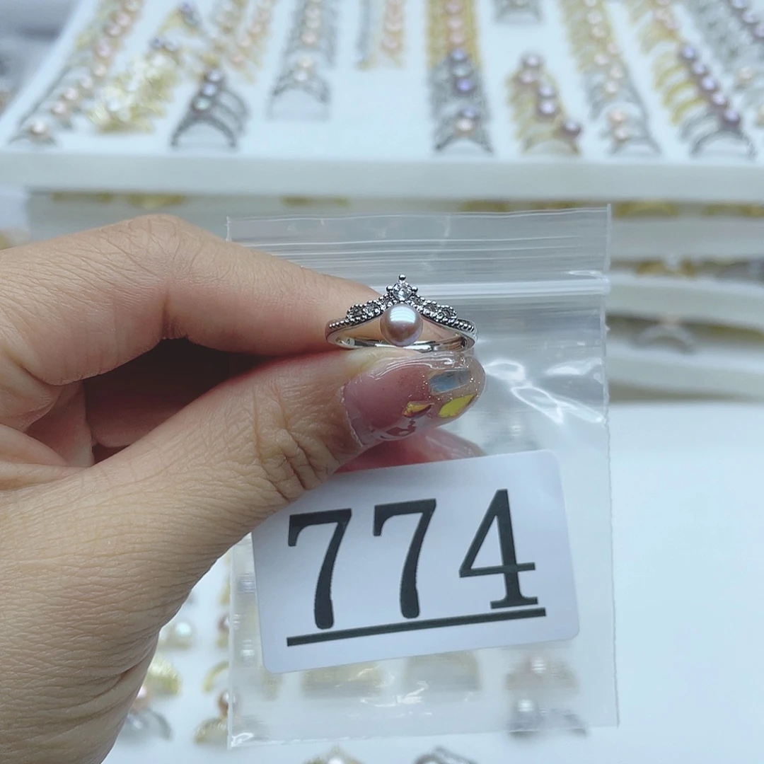 淡水珍珠珠宝奇石合金774