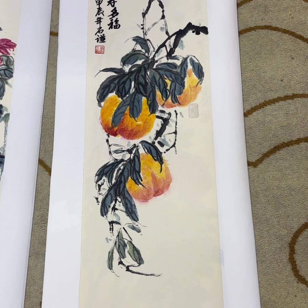 国画李影老师作品刘