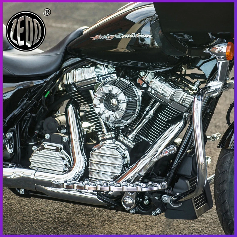 哈雷883 1200 X48改装路王滑翔软尾肥仔戴娜空气滤清器摩托车空滤