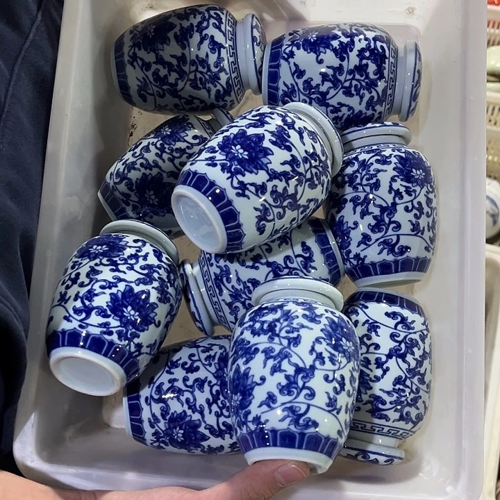 各種器型高檔陶瓷茶葉罐（发十个）
