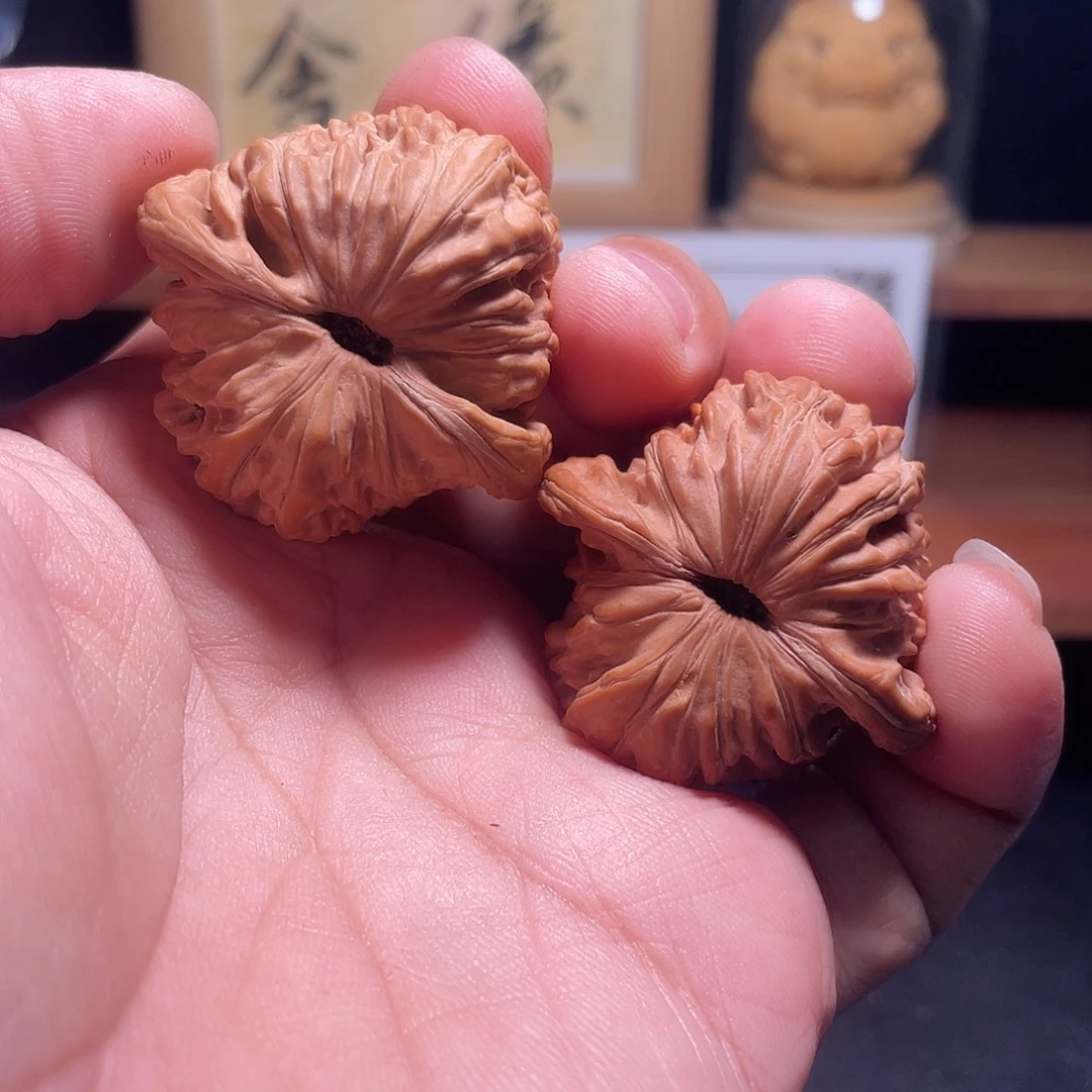 刹***恒把件文玩核桃汉高楼40尺