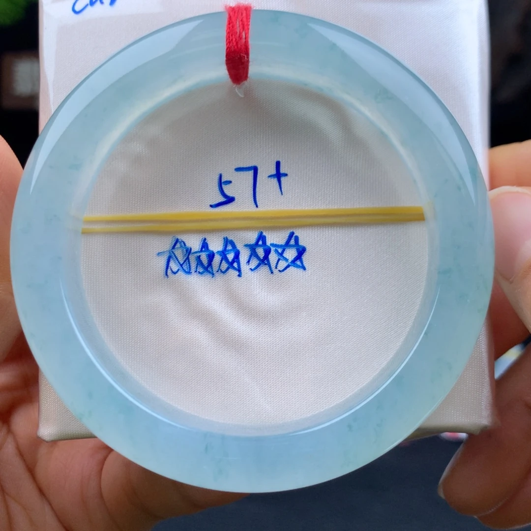 神***仙翡翠未镶嵌手镯冰飘花强推