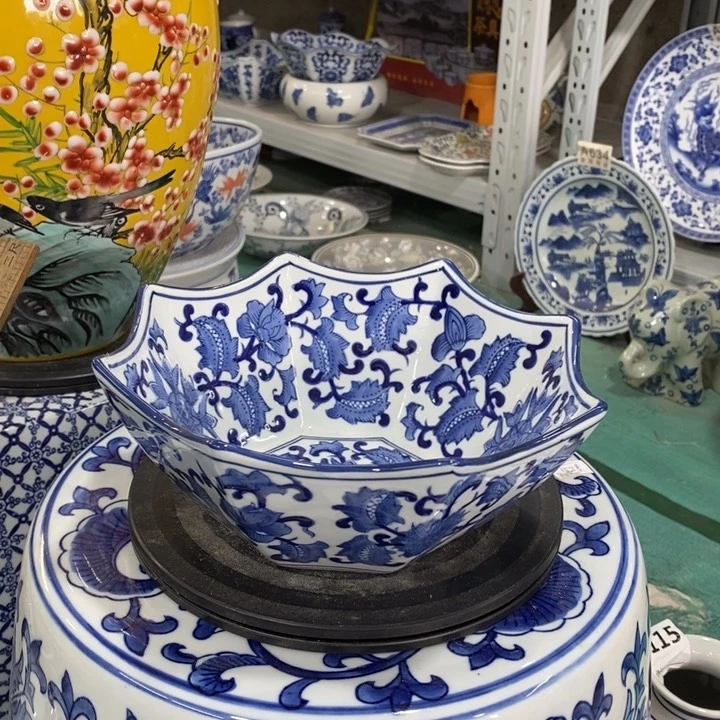 摆件手绘陶瓷水果果盘