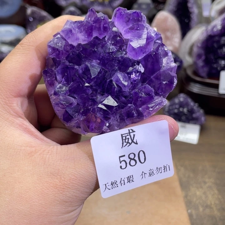 水晶未镶嵌珠宝半成品