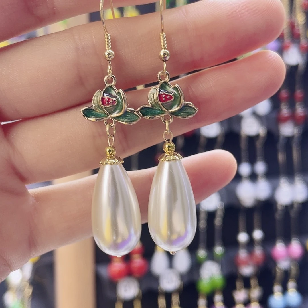 玛瑙/玉髓银S925镶嵌耳坠