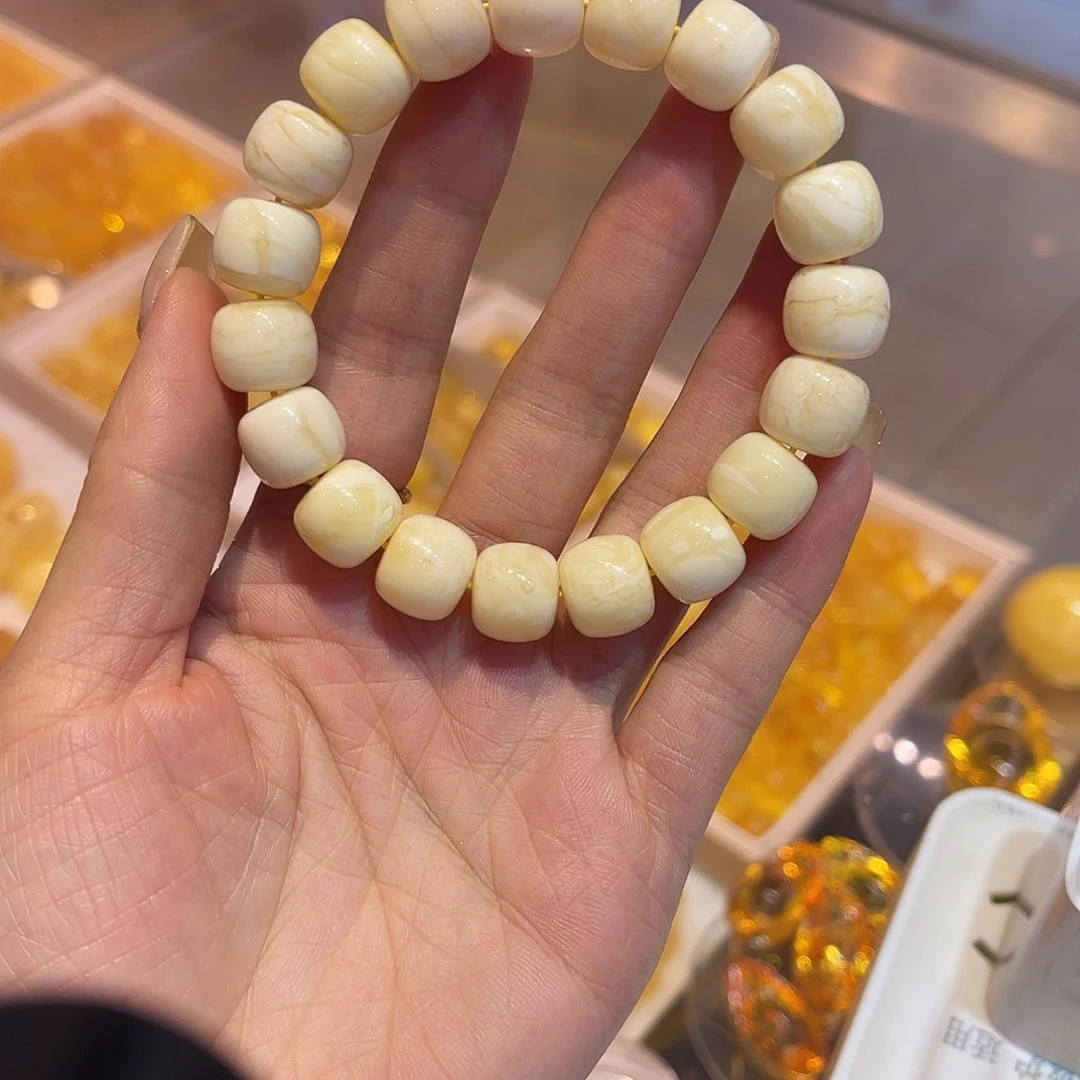 手链琥珀未镶嵌蜜蜡手串