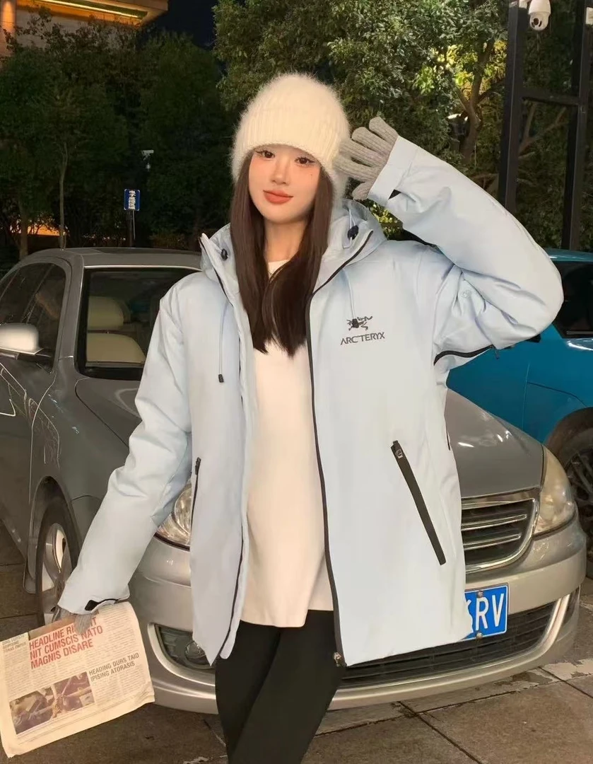 《GZZY》潮牌小众设计款大韩版加绒加厚自留款推荐派克外套#2350