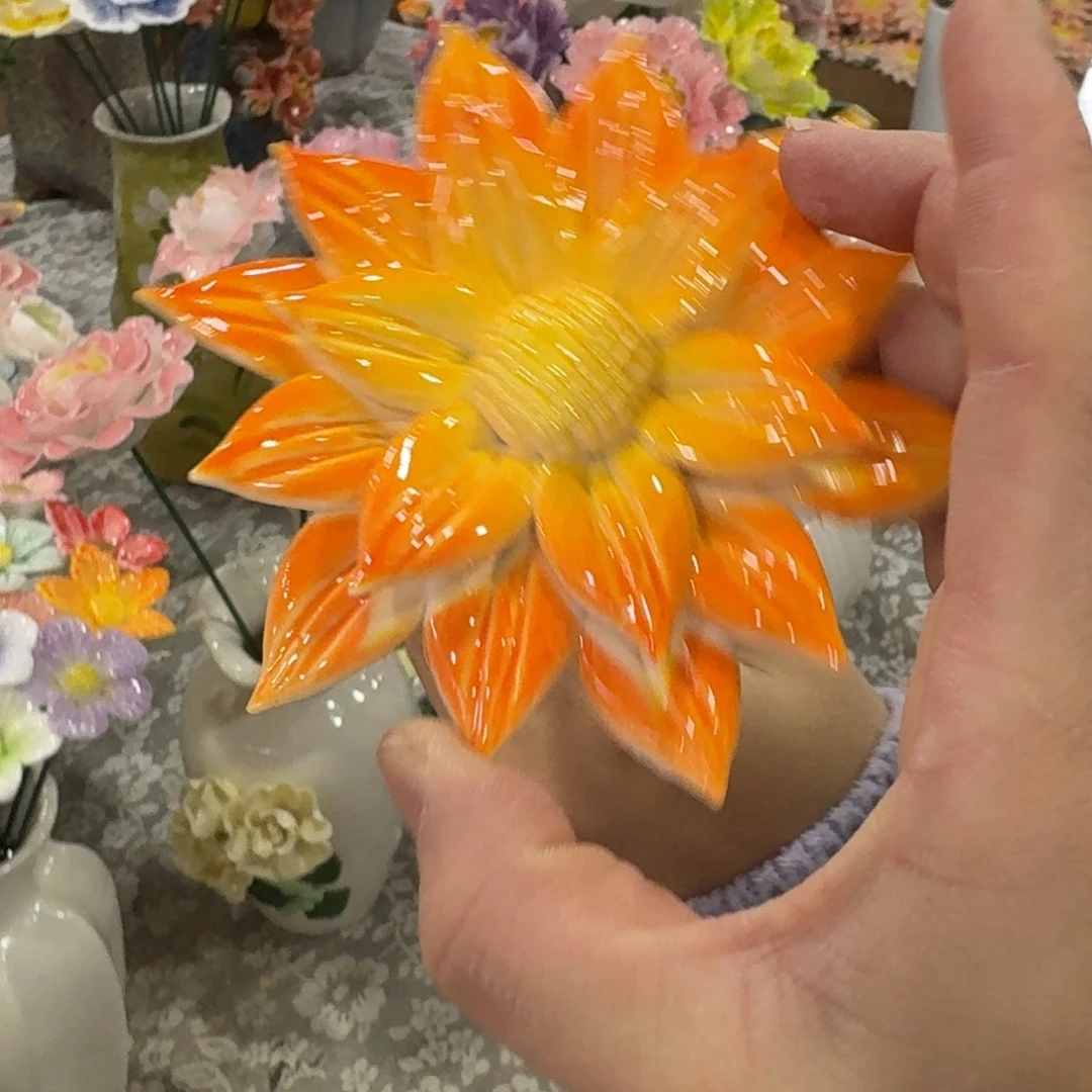 陶瓷花拍满20元发货，退款拉黑