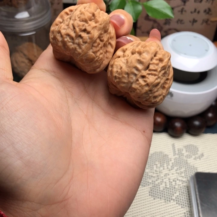 文玩核桃把件35尺寸蛙蛙