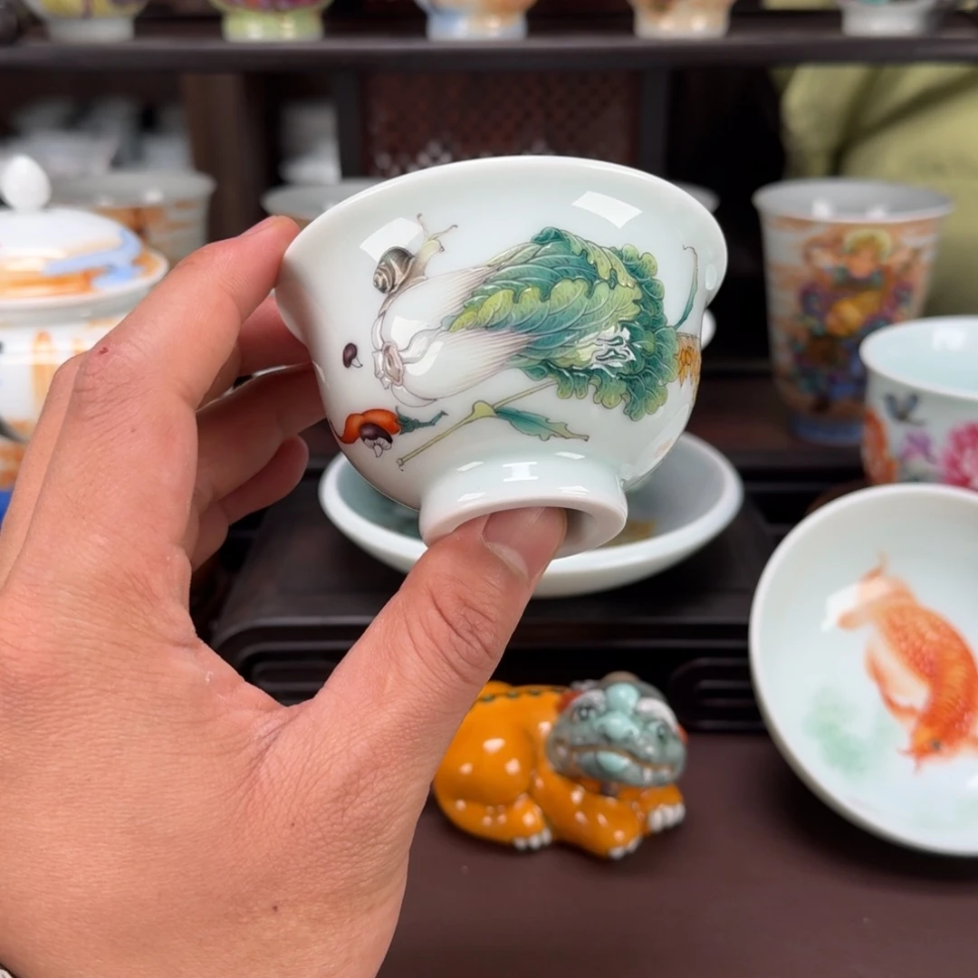 杯景德镇陶瓷艺术家作品欣赏及