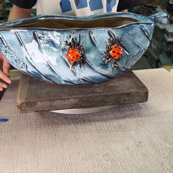 泳坤堂石湾盆陶瓷