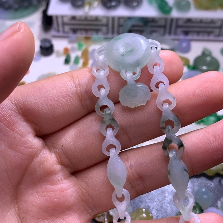 S***y未镶嵌定制翡翠链子