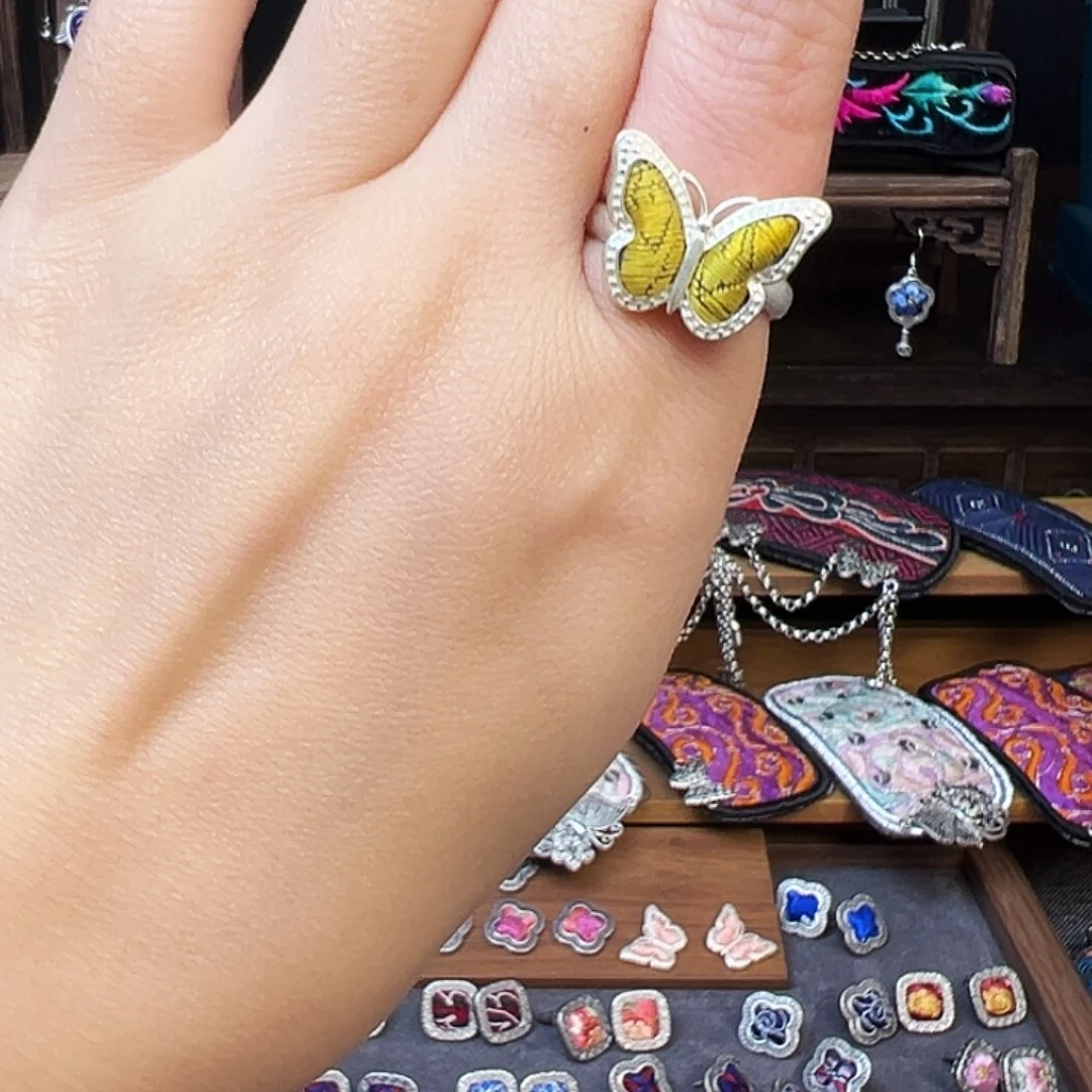 织绣手工刺绣工艺品
