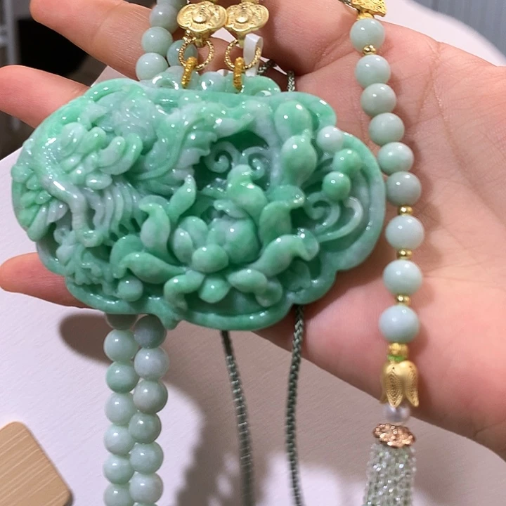 颈饰未镶嵌翡翠翡翠吊坠