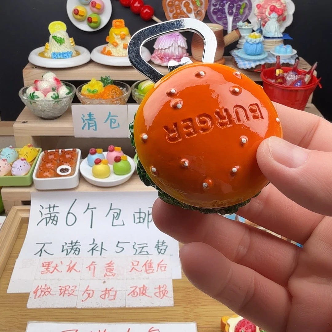 树脂食玩冰箱贴 凭开箱视频售后